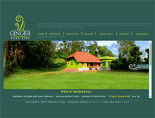 Tablet Screenshot of gingerhomestay.com